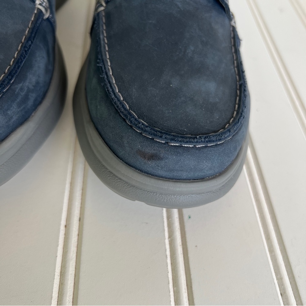 Clarks Navy Blue Collection Ultimate Comfort Sneakers Suede Men's 7 - Picture 8 of 8